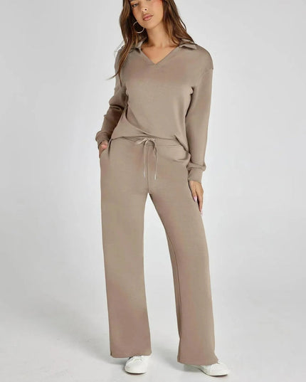 Eline | Luxe Loungewear Set Brown
