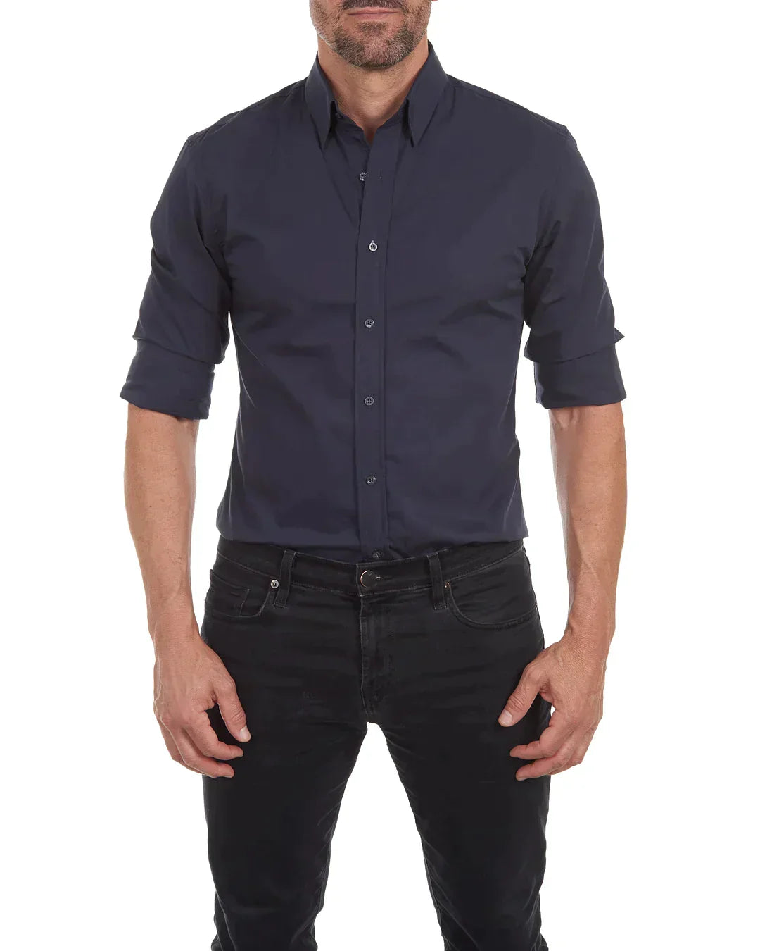 Men's Elite Stretch Zip-Up Shirt Men Shirts