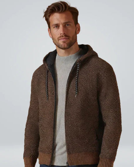 Micky | Zipper Sweater With Hood