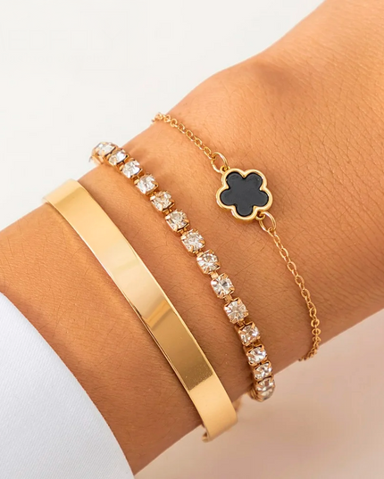 Trinity Luxe Jewelry Set Bracelet