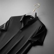 Men’s Two-Piece Pant Set – Short Sleeve Polo Shirt & Ankle-Length Pants Men Set