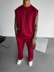 Two‑Piece Bamboo Lounge Set Men Set
