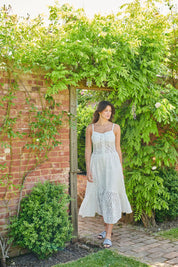 Zia™ | White Cannes Broderie Dress XL Dresses