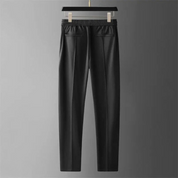 Men’s Two-Piece Pant Set – Short Sleeve Polo Shirt & Ankle-Length Pants Men Set