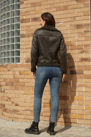 Faux Suede Winter Jacket Jackets