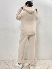 Ultra-Soft Teddy Fleece Lounge Set Loungewear