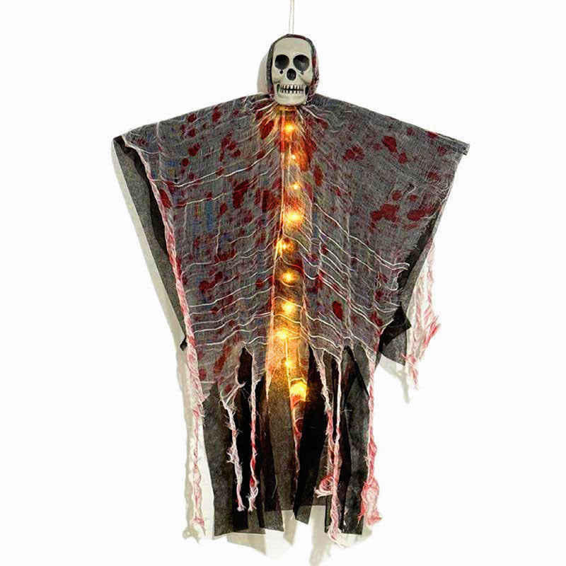 Flying Ghost Decoration Prop 85 cm Luminous Hanging Ghost Halloween Decorations