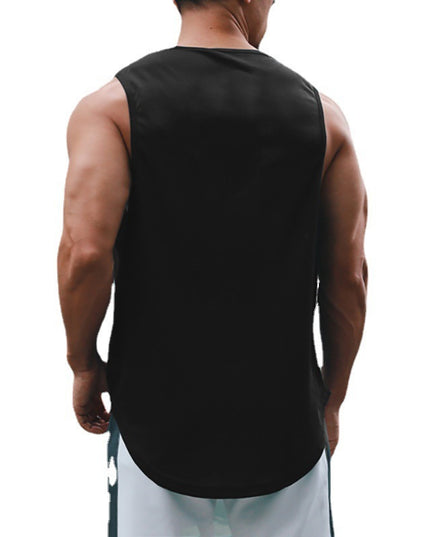 Men's Quick-Dry Sleeveless Fitness Vest T-Shirts