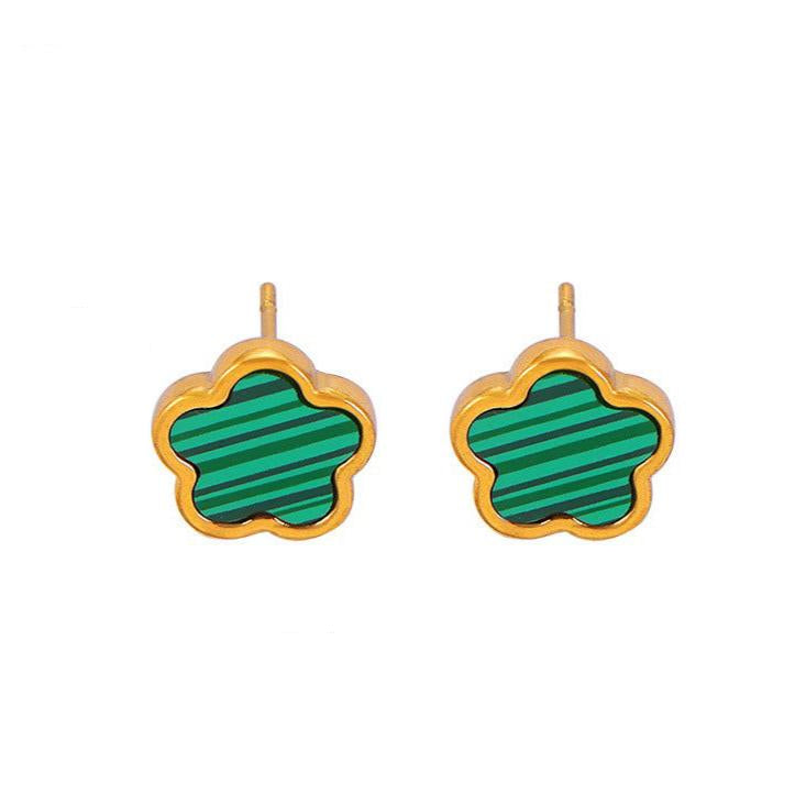 Andalusia Set Earring Green Jewelry Sets