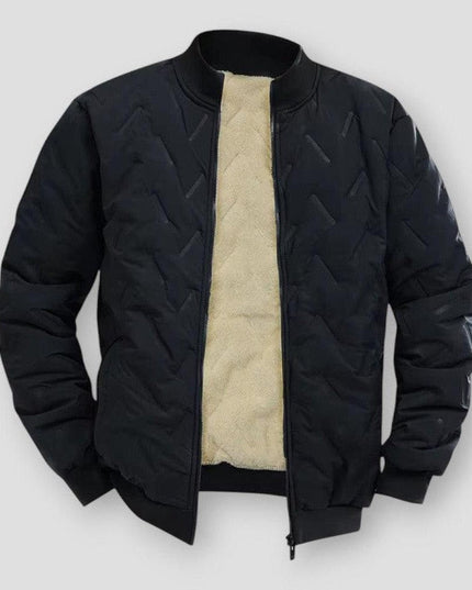 Men's Lambswool Chester Jacket Black Jackets