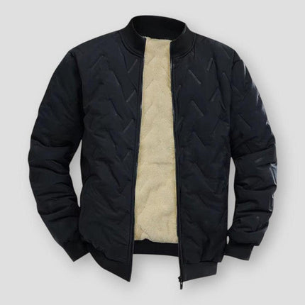 Men's Lambswool Chester Jacket Black Jackets
