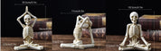 Cool Skeleton Meditation Pose Decor Suit Halloween Decorations