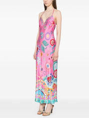 Chain Detail Slip Midi Dress Elegant & Versatile Dresses