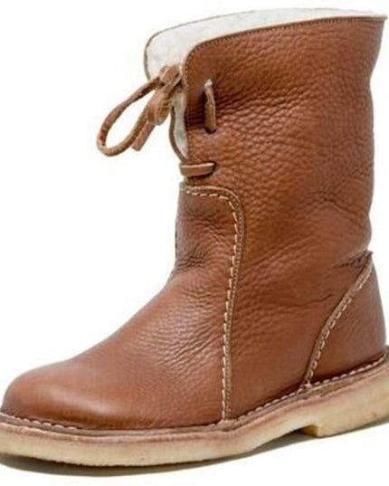 Bradford Winter Snow Boots Brown Boots