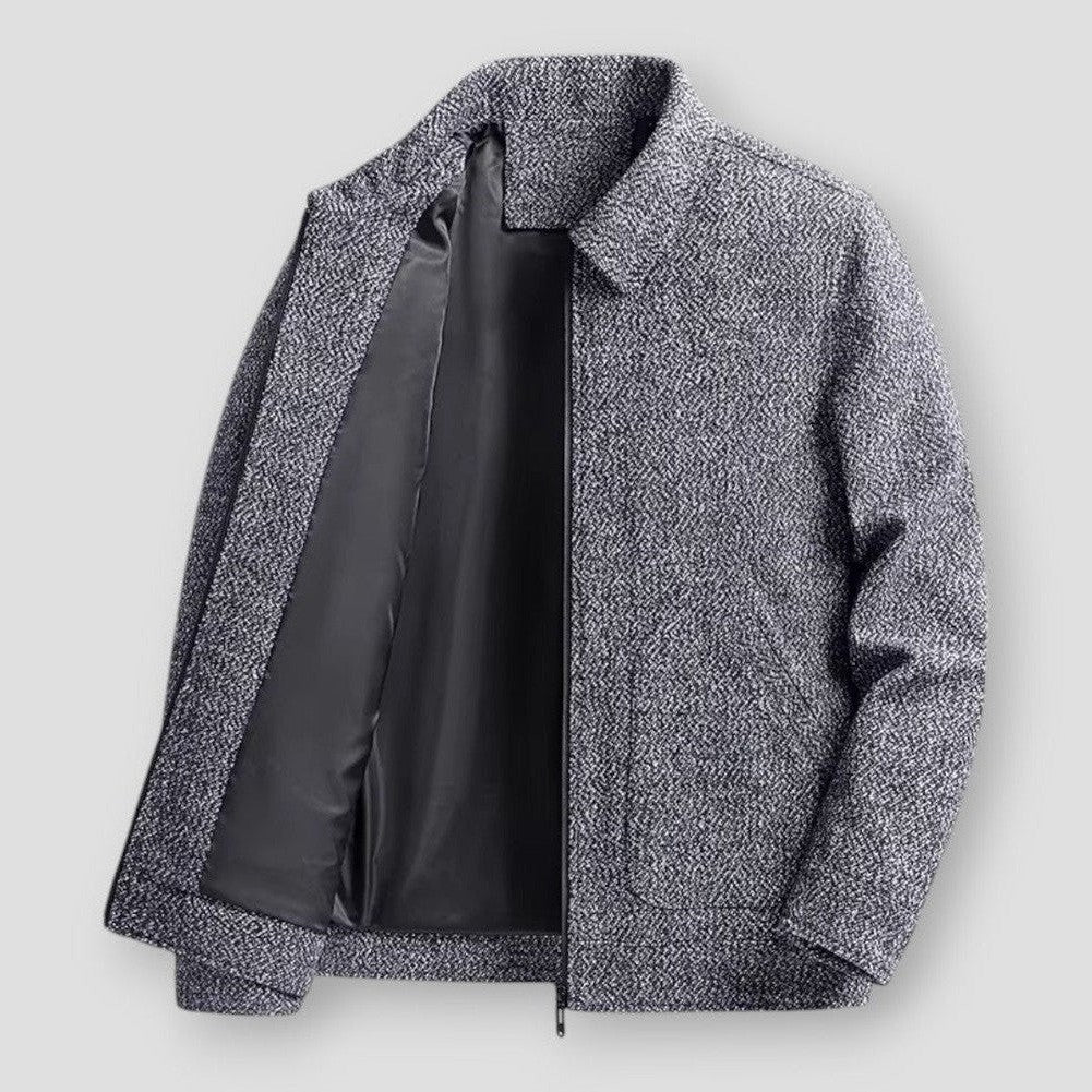 Men's Premium Wool Jacket Grey Jackets
