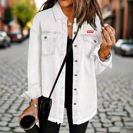 Levi's - Classic Lightweight Denim Jacket White Women Jacket
