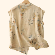 Amanda Linen Top Top