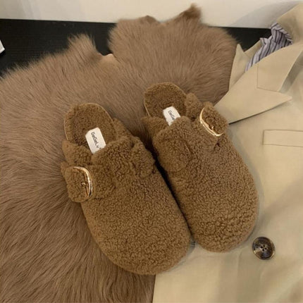Women's Ultra-Soft Indoor Slippers Brown Slippers