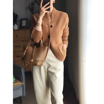 Ivy | Casual Cardigan Brown