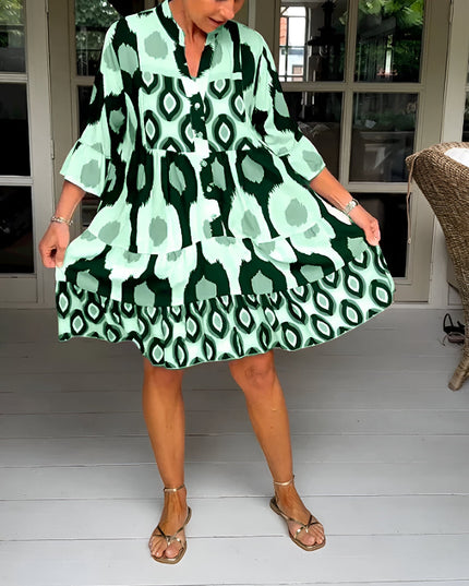 Lavira - Elegant Midi Dress