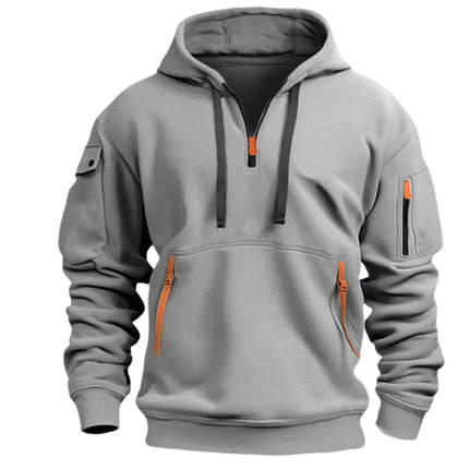 Axel™ | Urban Tactical Utility Hoodie Gray Jackets
