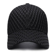 Diamond Weave Cap - Chic Adjustable Style Caps