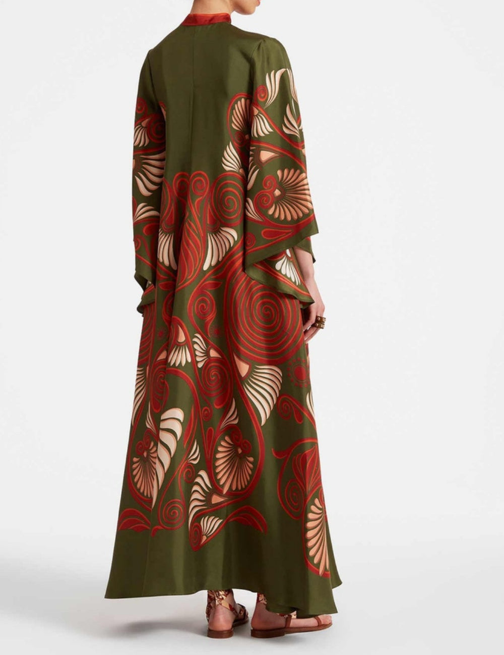 Elegance Dazzling Print Maxi Dress Dresses