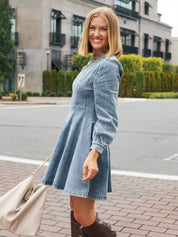 Denim Darling Mini Dress Dresses