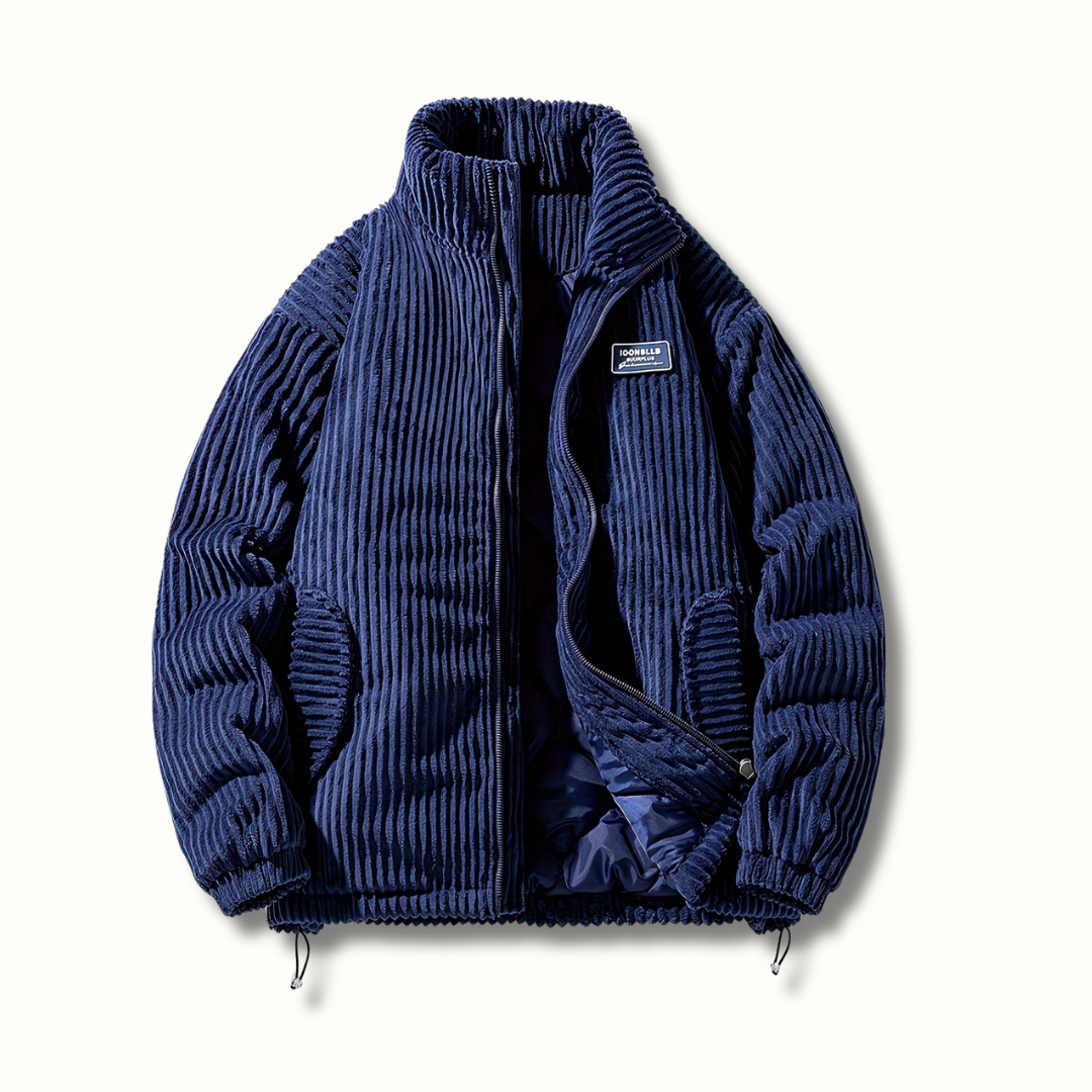 Wide Wale Corduroy Quilted Jacket Jacket
