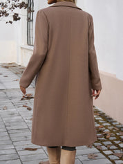 Clarise | Elegant V-Neck Coat Coats
