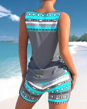 Slimming Elegance Tankini Set swimwear set