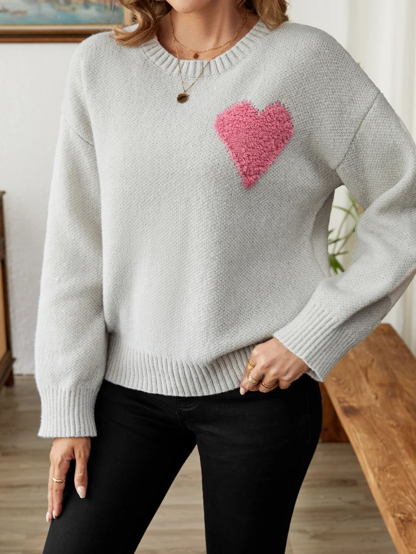Love Sweater for Women Love Sweater