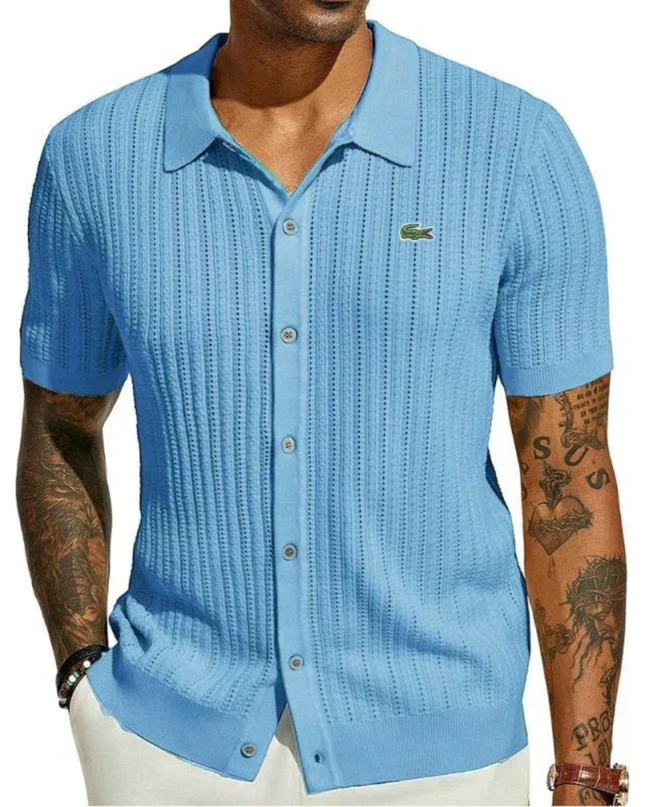 Men's Classic Fit Tailored Shirt Blue Shirts