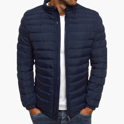 Archie | Premium Quilted Jacket Marine Blue Jacket