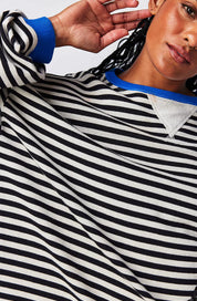 Amaya™ | Oversized Stripes Sweater Sweater
