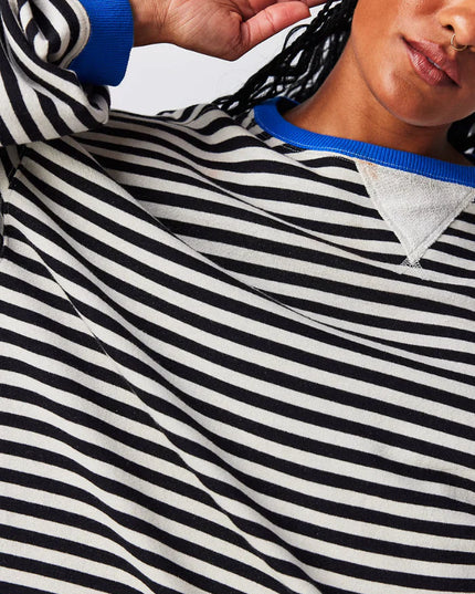 Amaya™ | Oversized Stripes Sweater Sweater