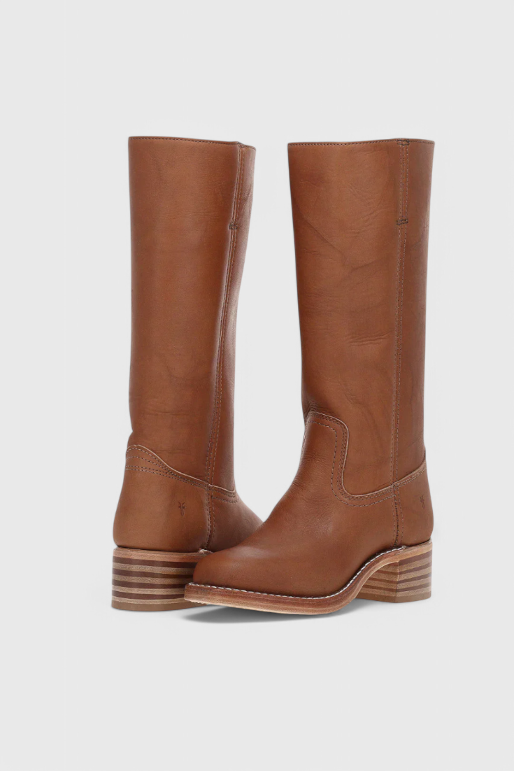 Grace Modern Classic Leather Boots – All-Season Comfort & Style Brown Boots