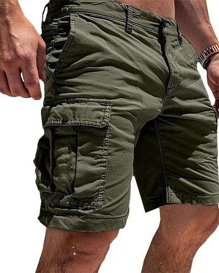 Carson Utility Cargo Shorts Green