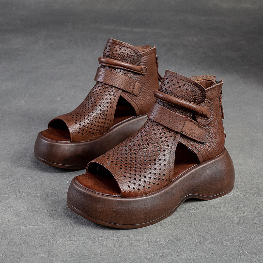 Mose | Orthopaedic sandals Brown shoes