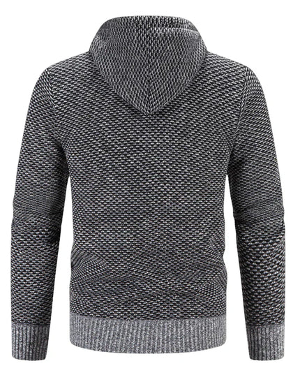 Micky | Zipper Sweater With Hood
