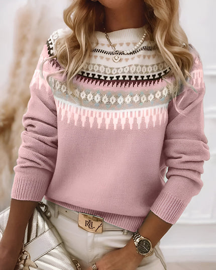 Hazel | Winter Sweater Pink