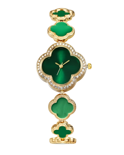 Lucky Clover Sparkle Watch Lucky Green Bracelets