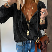 Orana | Boho Blouse Black Blouse