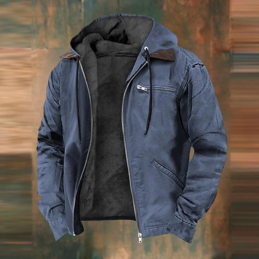 Elegant Autumn Jacket Blue Elegant Autumn Jacket