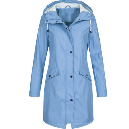 Ximena | Autumn Jacket For Women Light blue Coats & Jackets