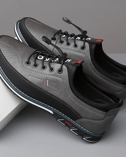 Oxford - Orthopedic Shoes for Men Gray Shoes