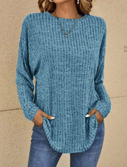 Avy | Casual Sweater Blue