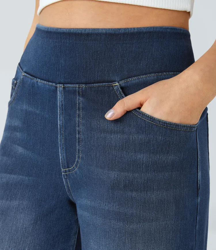 Mel | Comfortable high-waisted jeans Pants