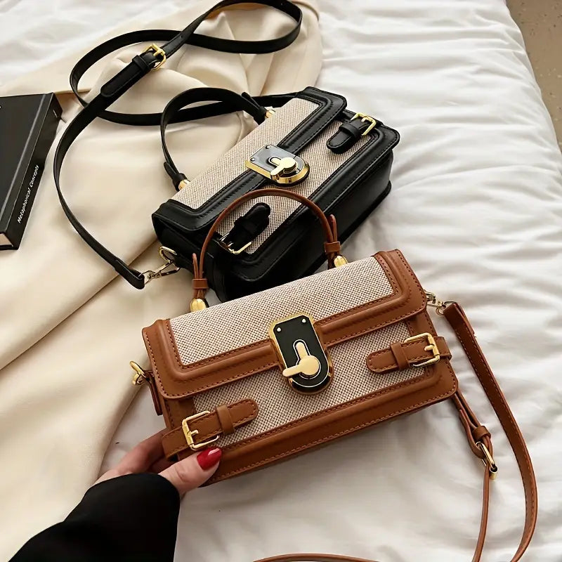 Zoe | Retro Vintage Flap Handbag Handbag