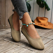 Luxe Breathable Non-Slip Shoes Khaki Shoes
